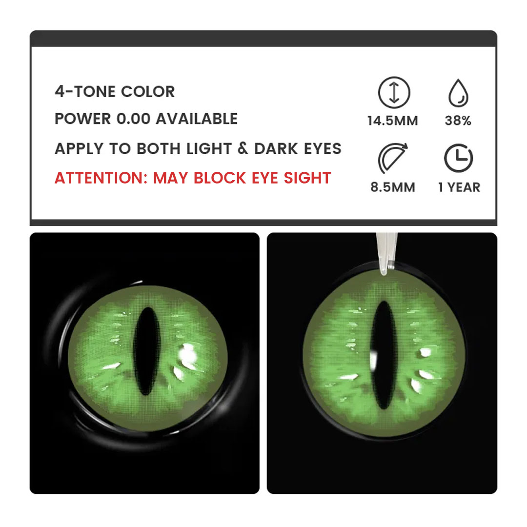 Eris Green - 1 Year, 2 lenses