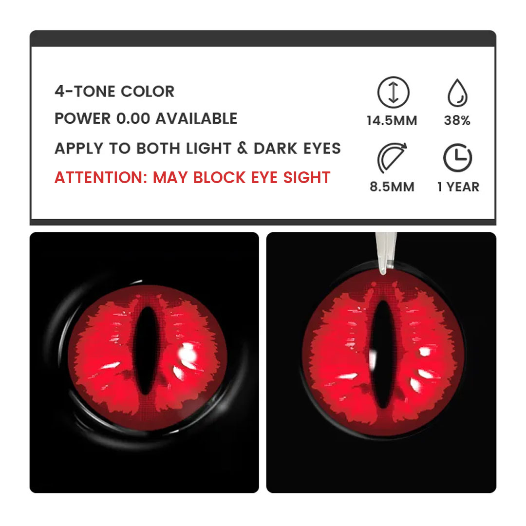 Eris Red - 1 Year, 2 lenses