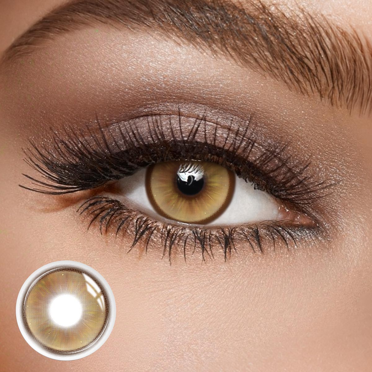 Ethereal Glow Brown - 1 Year, 2 lenses