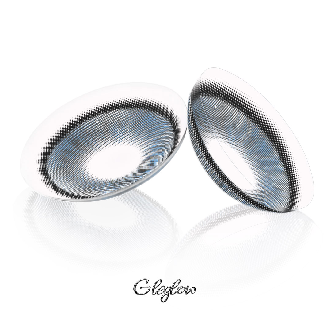 Ethereal Glow Grey - 6-month，2 lenses Colored Contacts - Gleglow