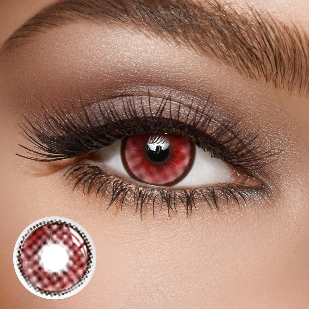 Ethereal Glow Red - 1 Year, 2 lenses