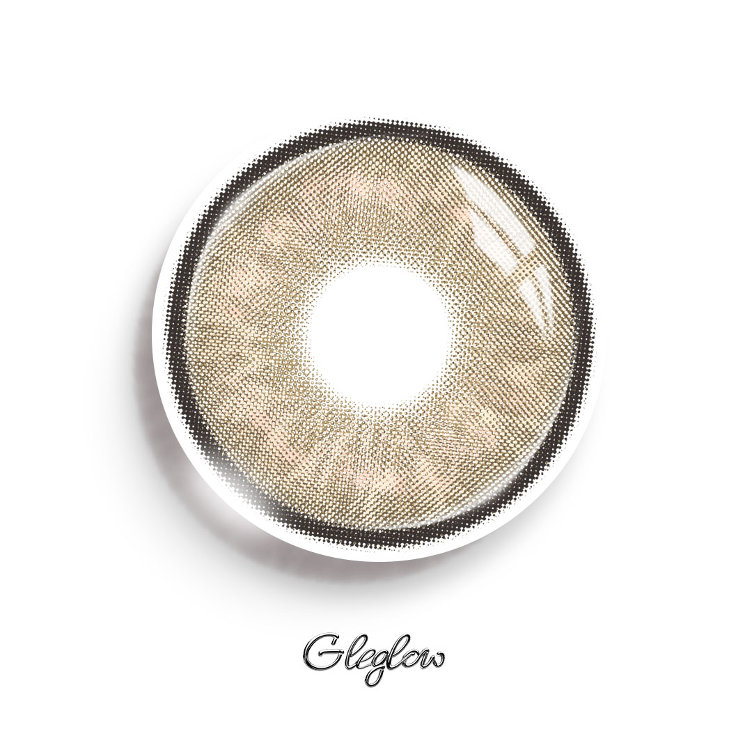 Evara Brown - 1 Year, 2 lenses Colored Contacts - Gleglow