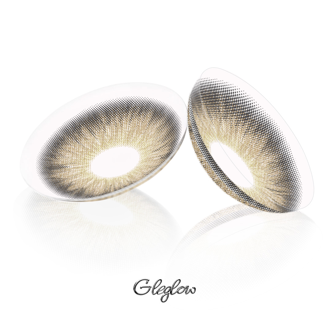 Evergreen Brown - 1 Year, 2 lenses Colored Contacts - Gleglow