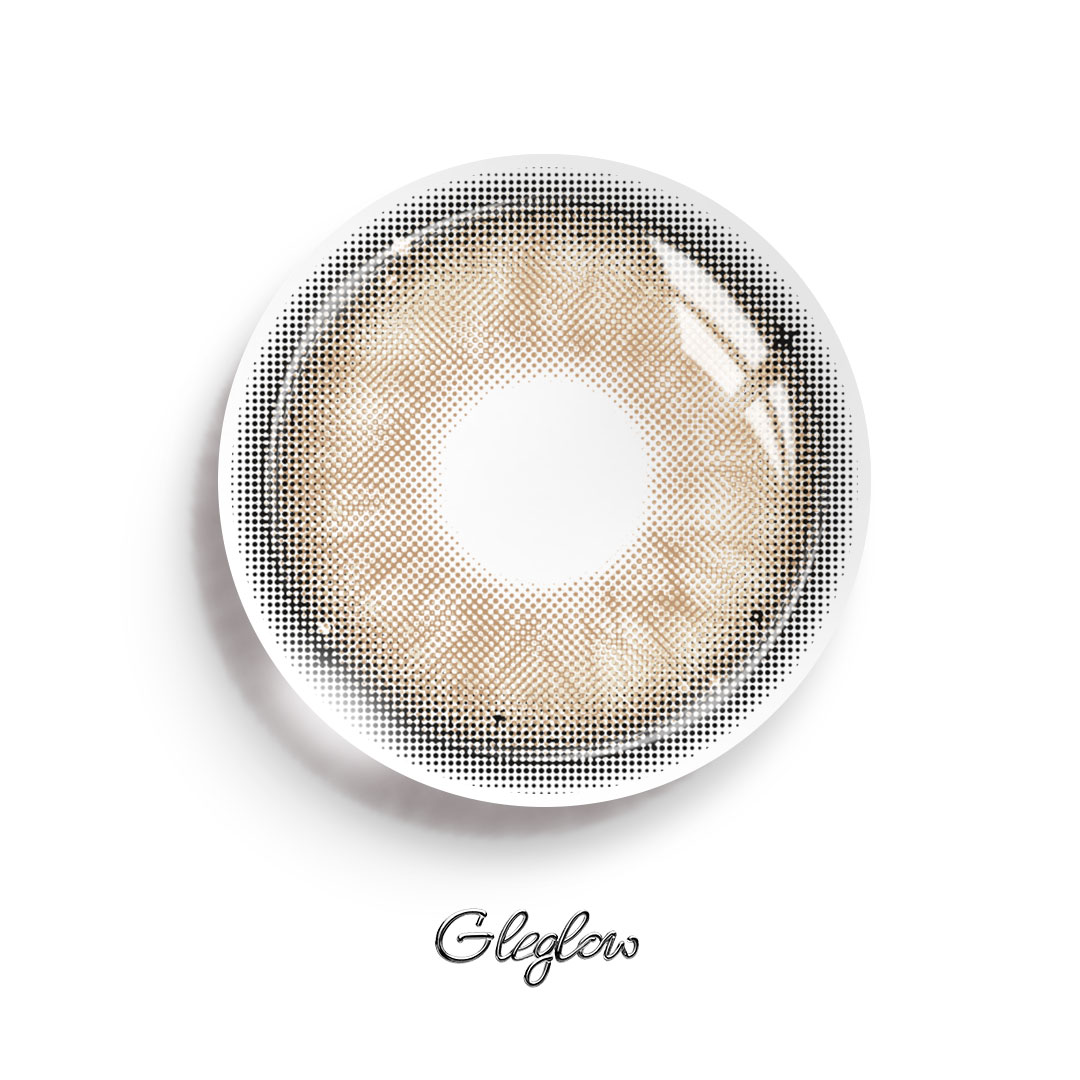 Fable Brown - monthly, 2 lenses Colored Contacts - Gleglow