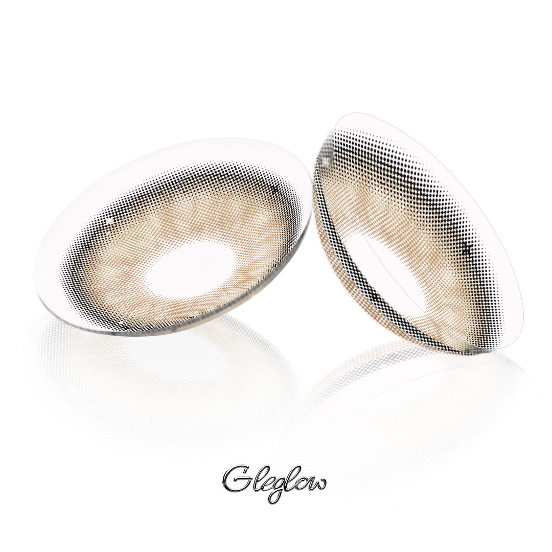 Fable Brown - monthly, 2 lenses Colored Contacts - Gleglow