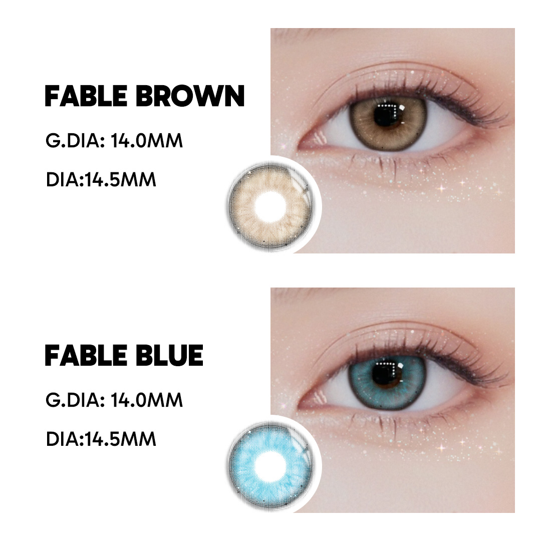 Fable Brown - 1 Year, 2 lenses