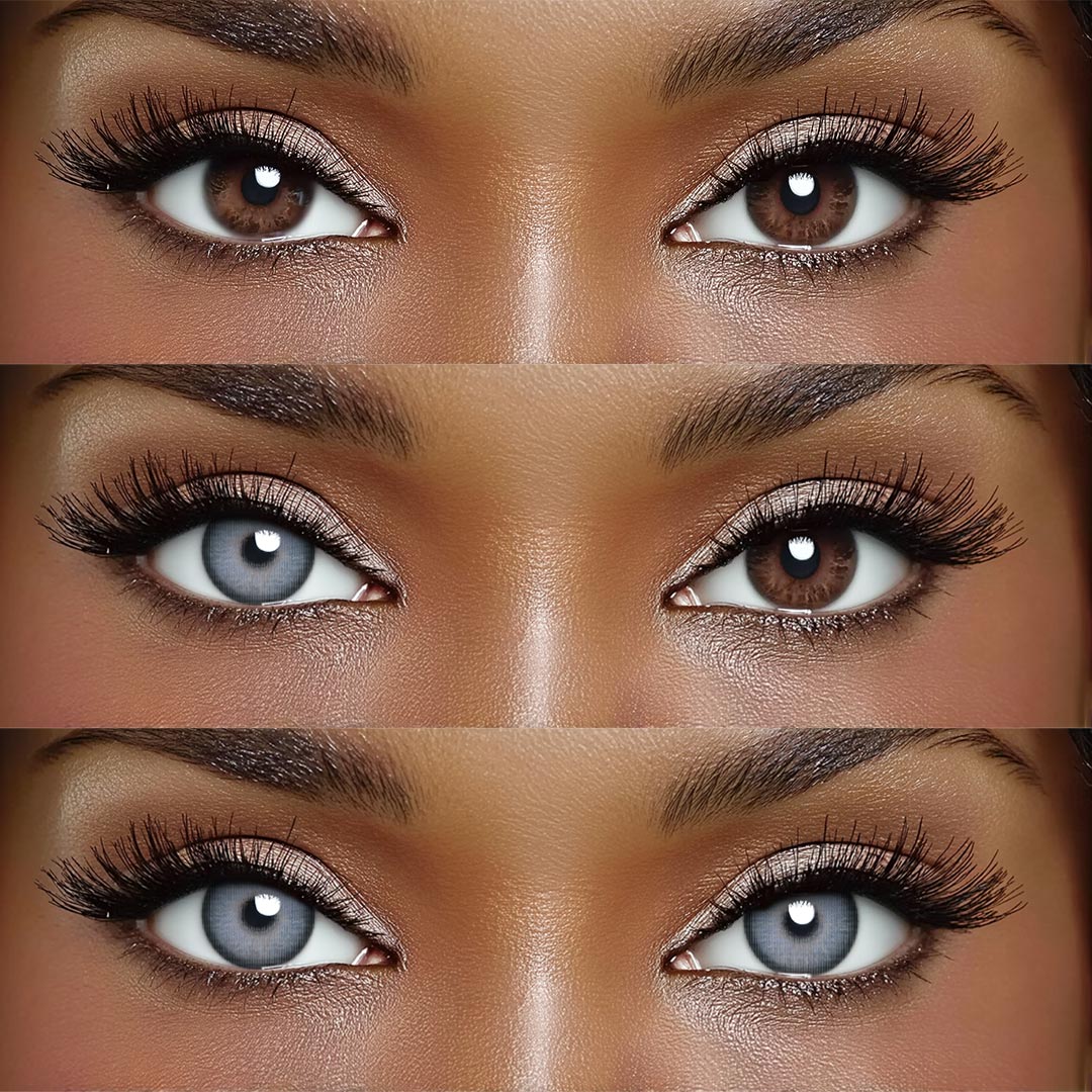 Fairy Blue - 1 Year, 2 lenses Colored Contacts - Gleglow