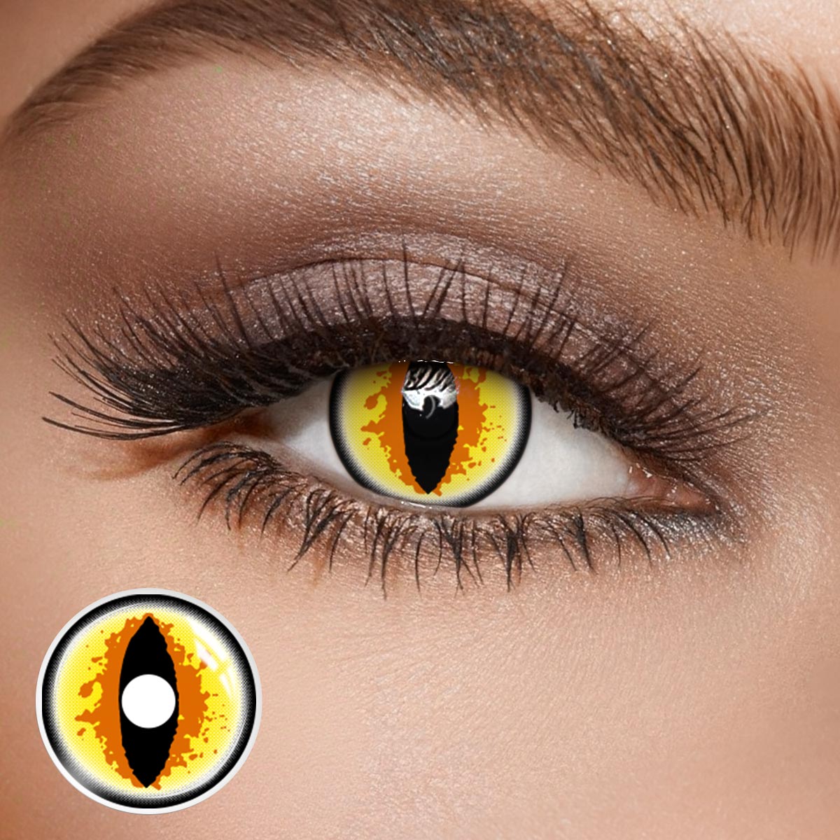 Fantasy Yellow - 1 Year, 2 lenses