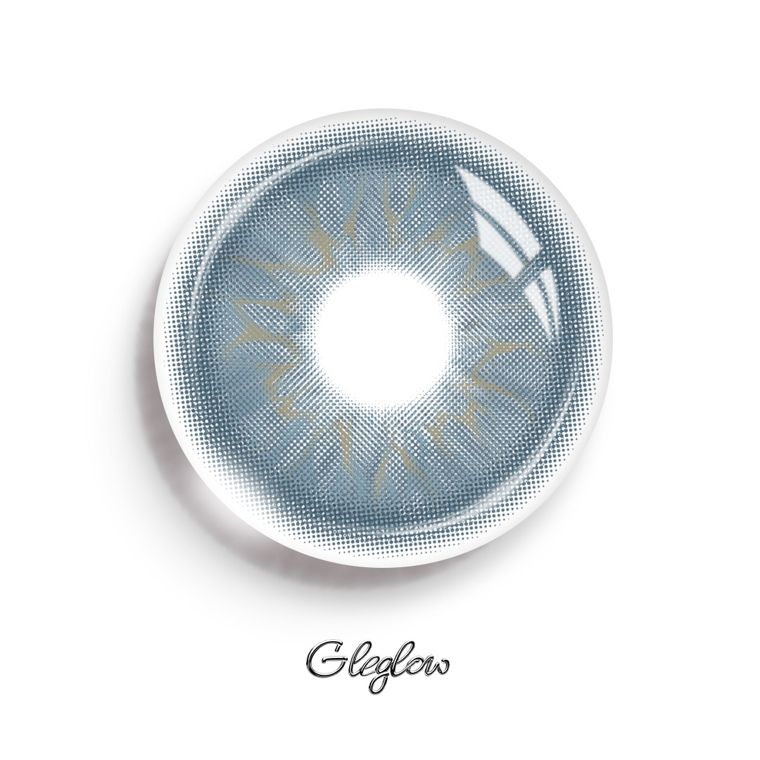 Faye Blue - 1 Year, 2 lenses Colored Contacts - Gleglow