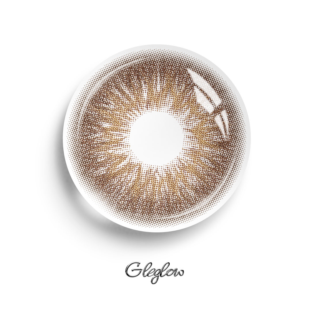 Florescent Brown - 1 Year, 2 lenses