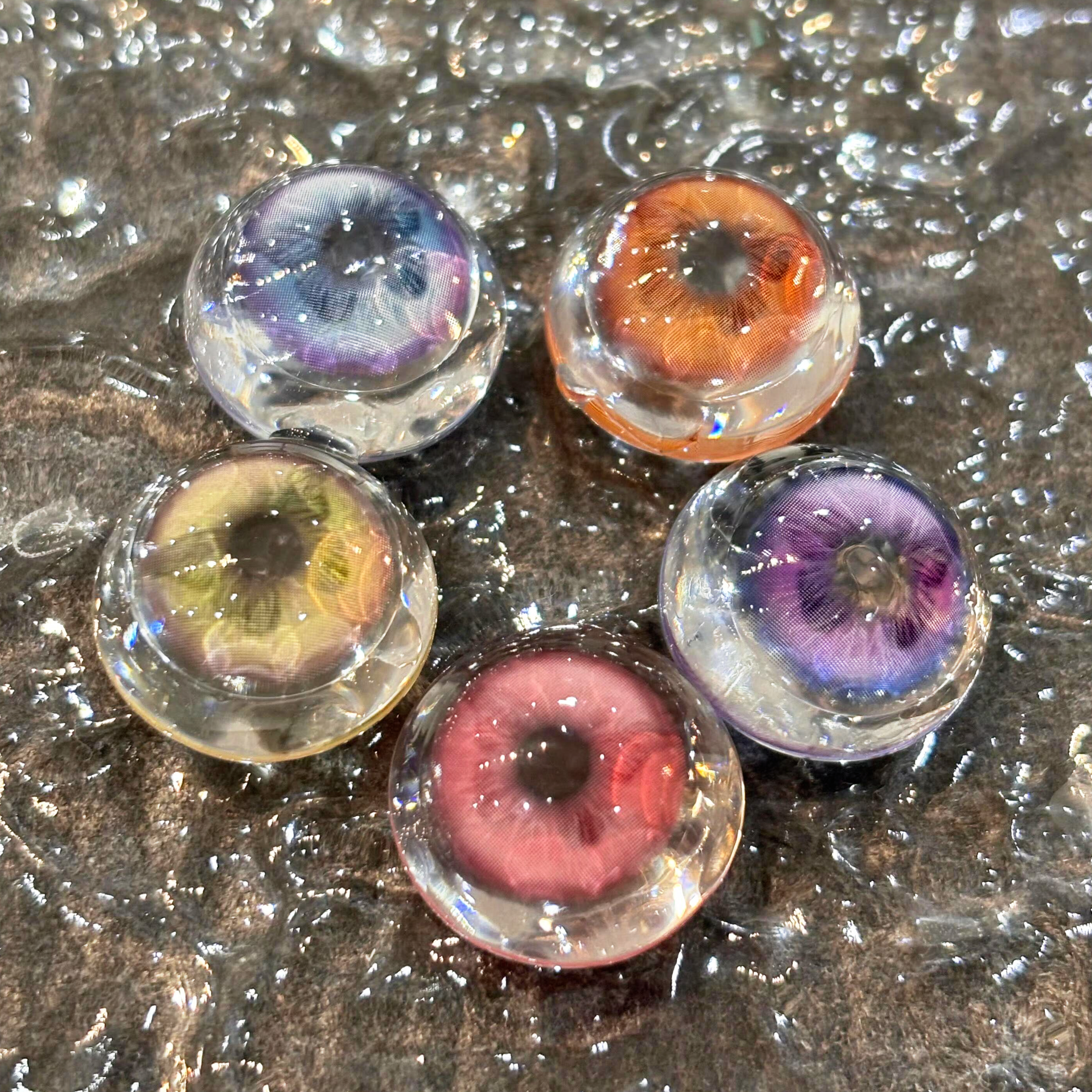 Fluttery Brown - 6-month，2 lenses Colored Contacts - Gleglow