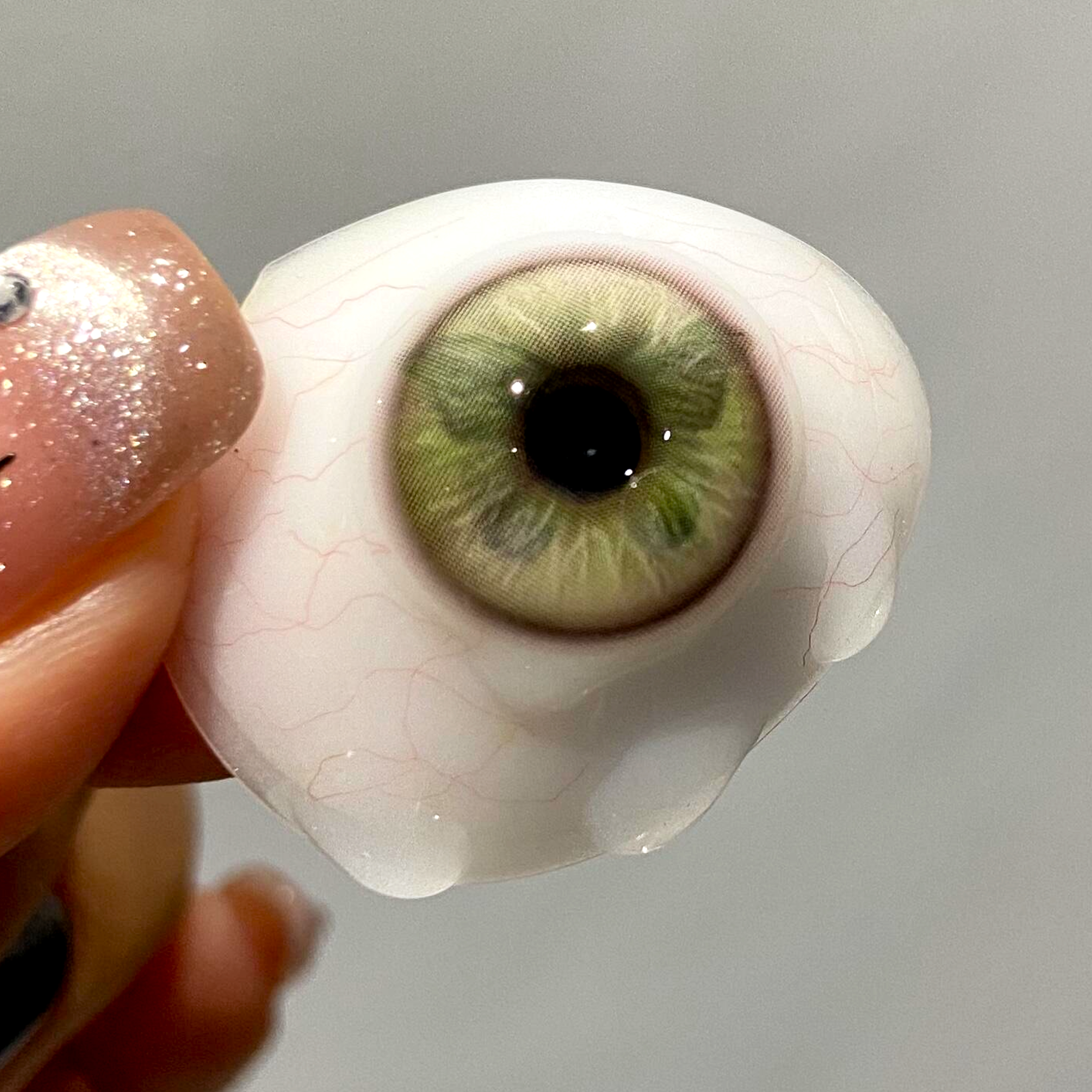 Fluttery Green - 6-month，2 lenses Colored Contacts - Gleglow