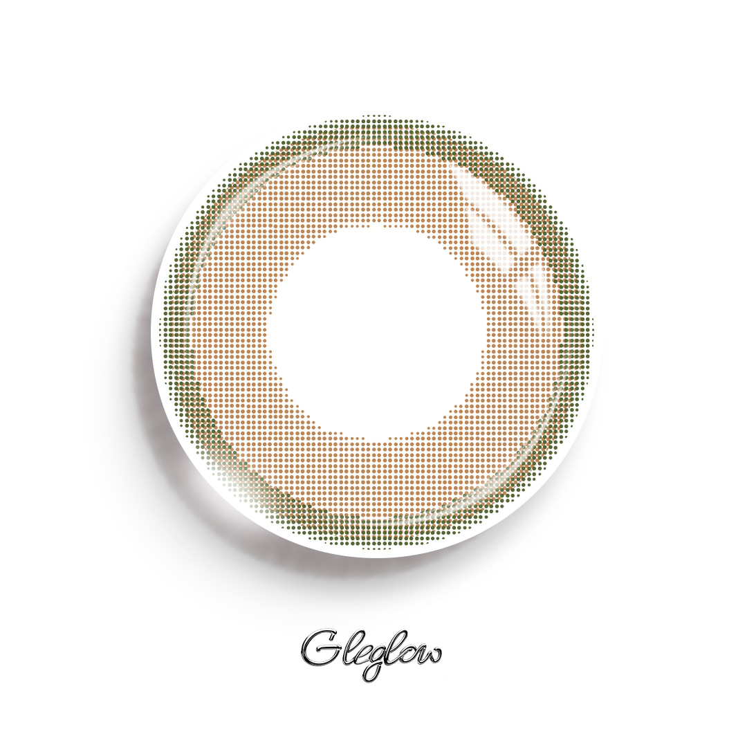 Fresca Brown-Green - 1 Day, 2 lenses