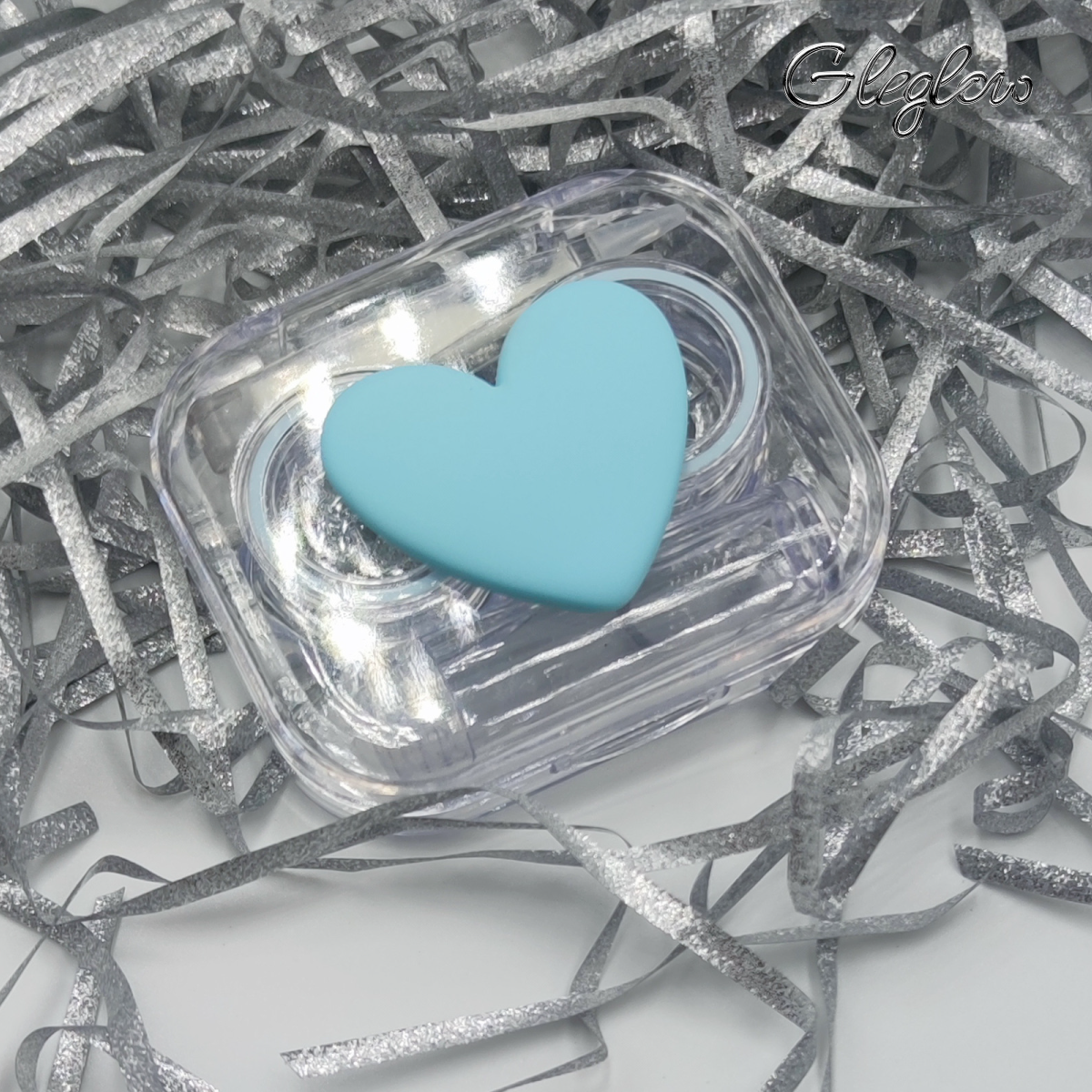 Crystal Clear Lens Case Colored Contacts - Gleglow