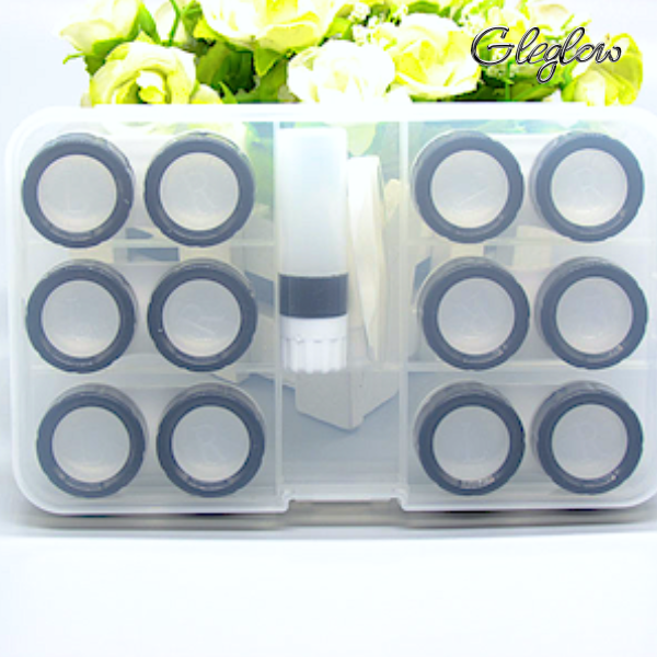 Focus Beam Lens Case Colored Contacts - Gleglow