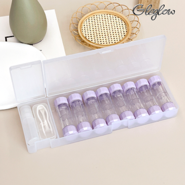 Tiny Lens Case Colored Contacts - Gleglow