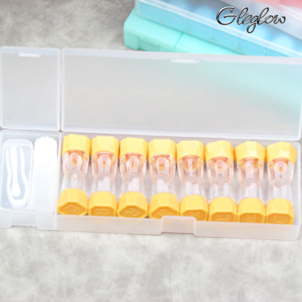 Tiny Lens Case Colored Contacts - Gleglow
