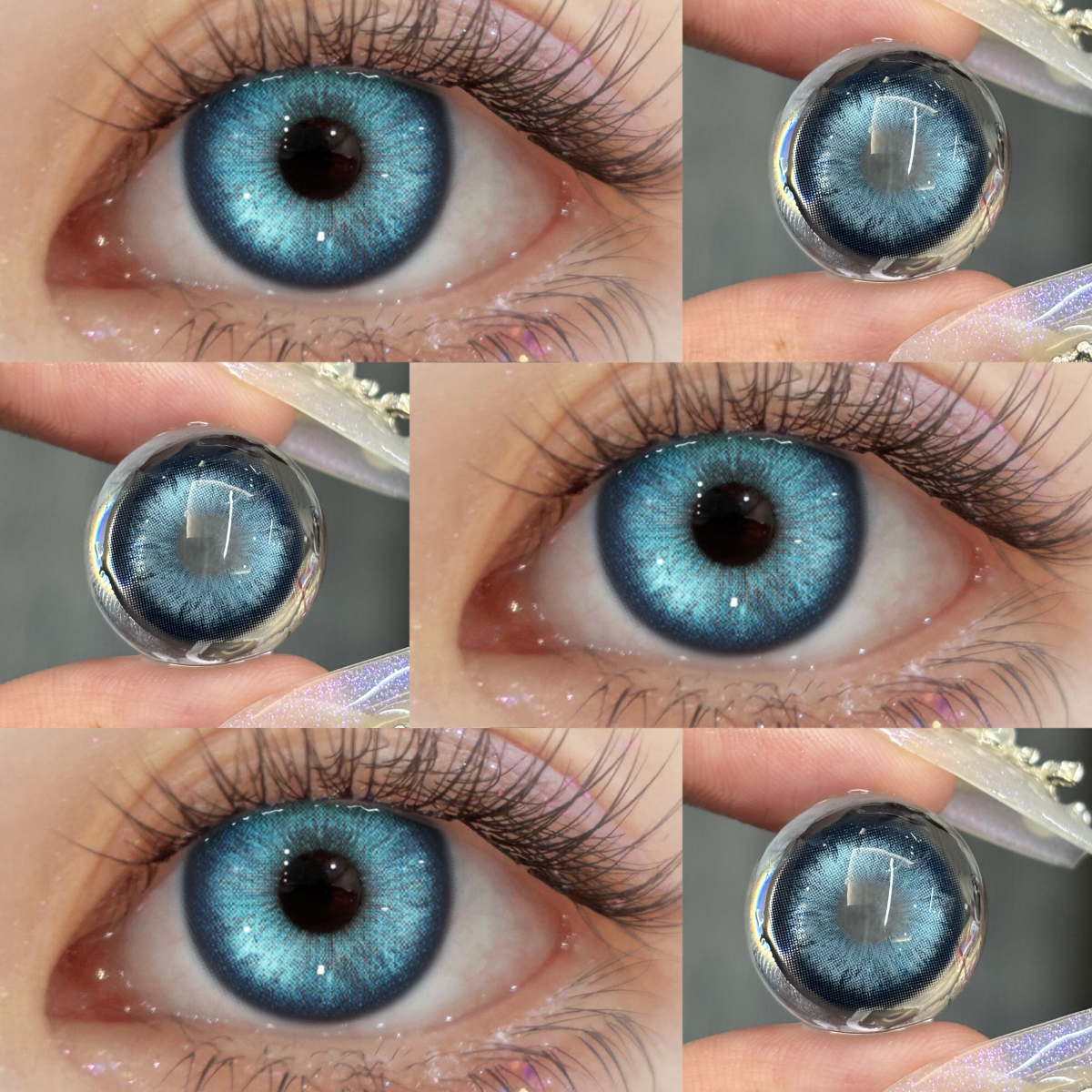 Iced Blue - 1 Year, 2 lenses