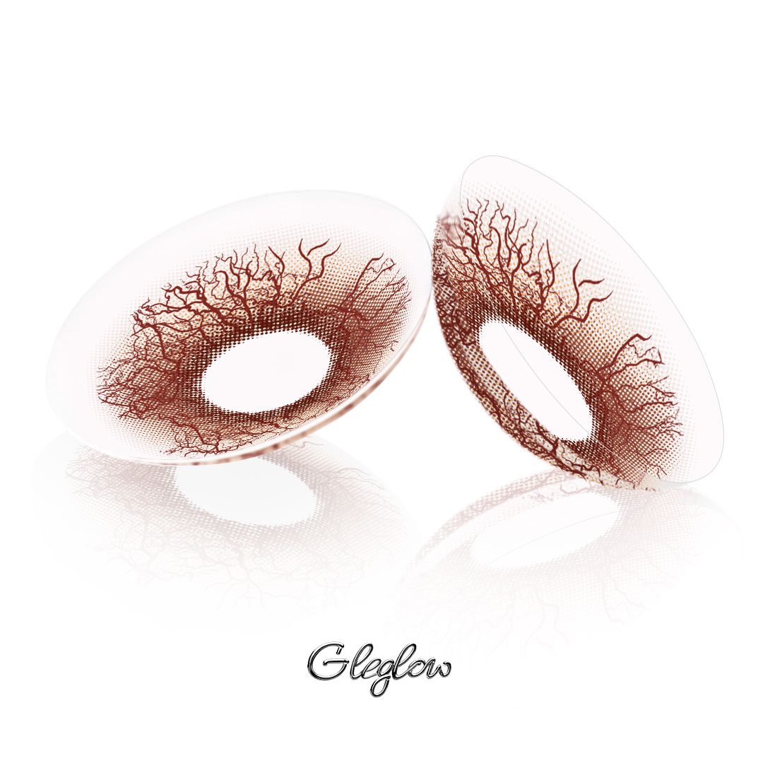 Gemmure Brown - 1 Year, 2 lenses Colored Contacts - Gleglow