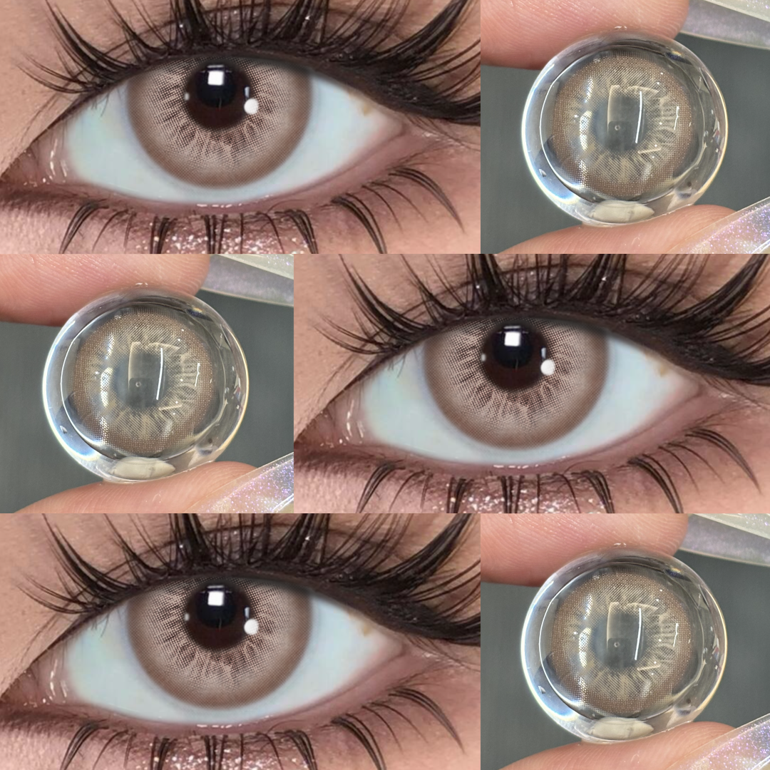 Glacier Brown - 1 Year, 2 lenses