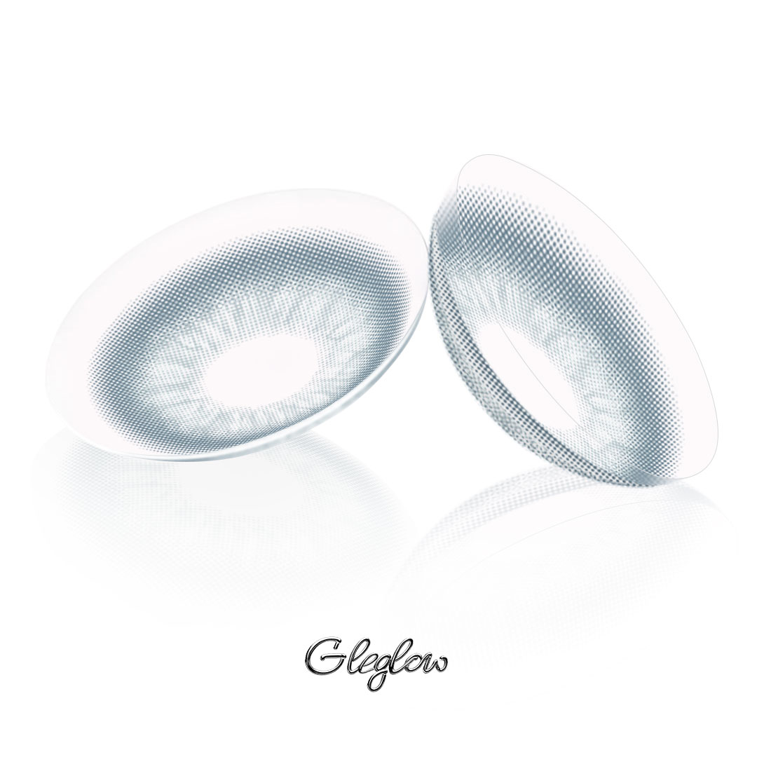 Glacier Blue - 1 Year, 2 lenses Colored Contacts - Gleglow