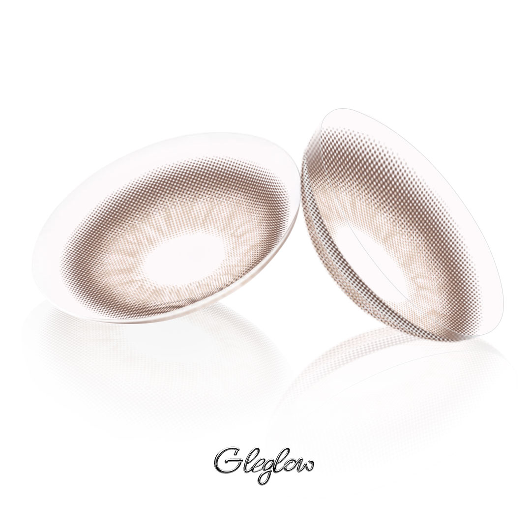 Glacier Brown - 1 Year, 2 lenses Colored Contacts - Gleglow