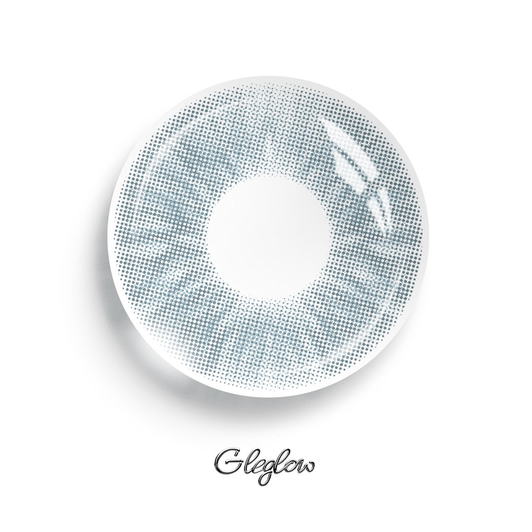 Shinea Blue - 6-month，2 lenses Colored Contacts - Gleglow