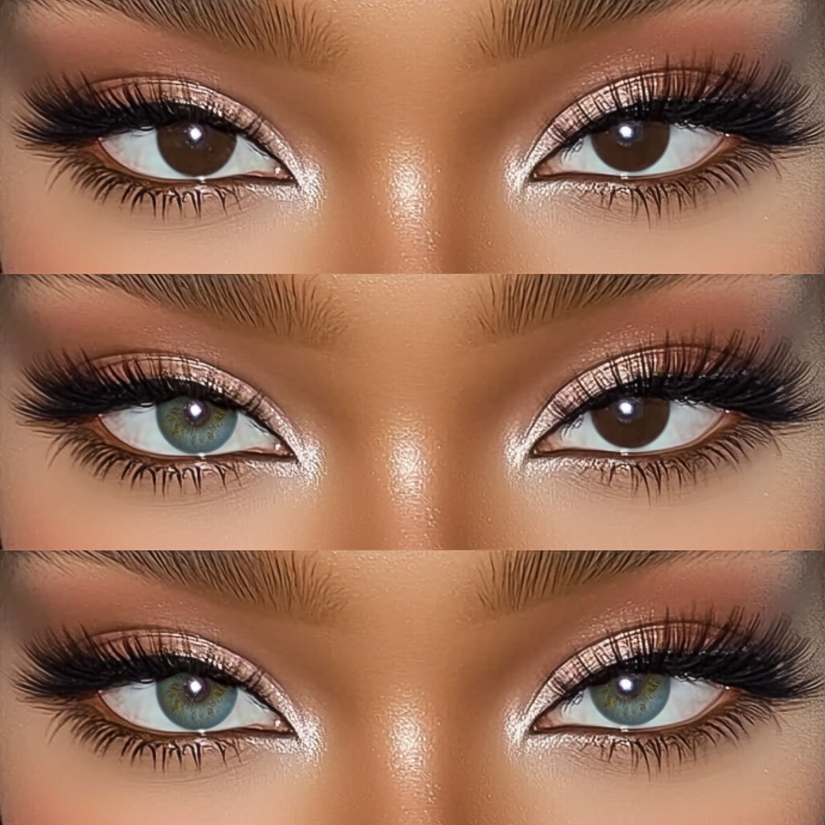 Cobaltwind Blue - 1 Year, 2 lenses Colored Contacts - Gleglow