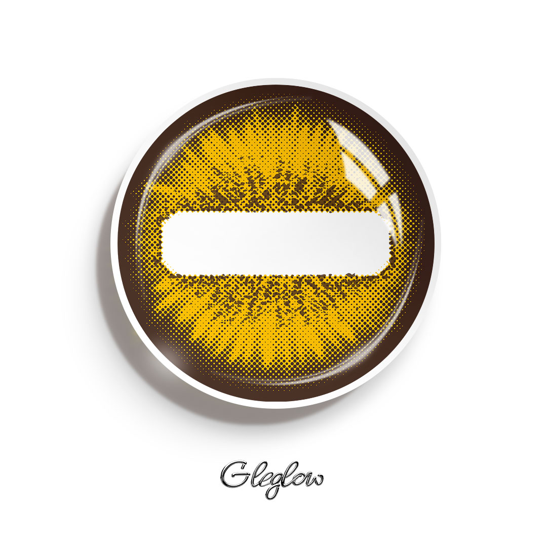 Goat Eye Brown - 1 Year, 2 lenses