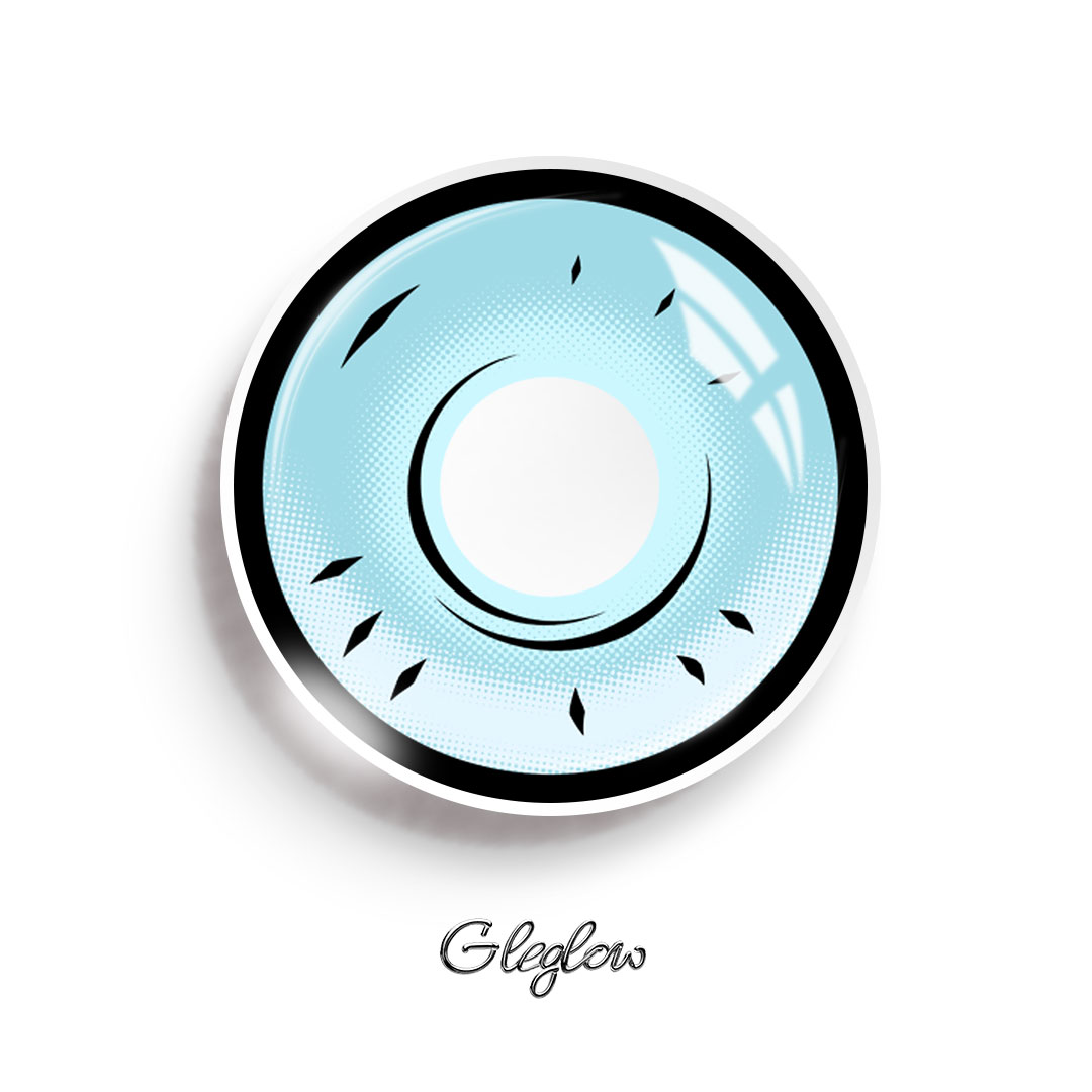 Gojo Blue - 1 Year, 2 lenses Colored Contacts - Gleglow