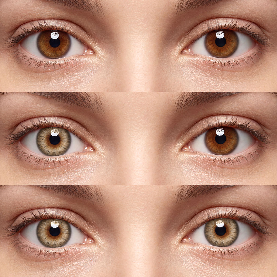 Arcana Brown - 1 Year, 2 lenses