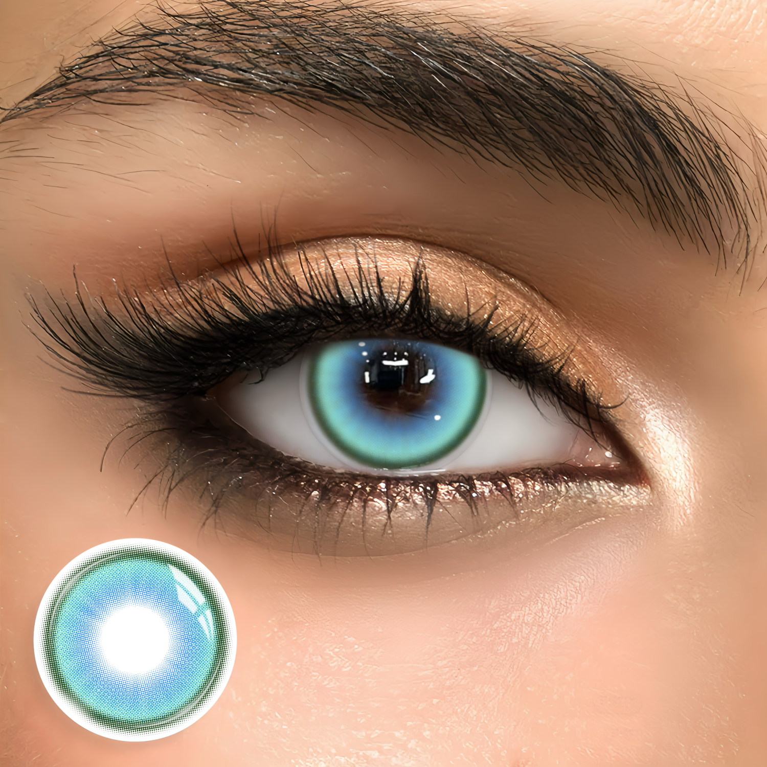 Merlot Green - 1 Year, 2 lenses