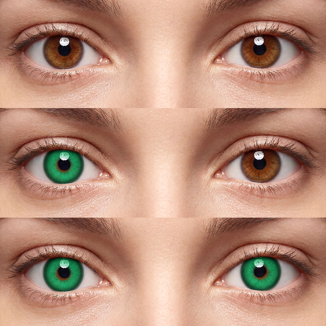 Specter Green - 1 Year, 2 lenses