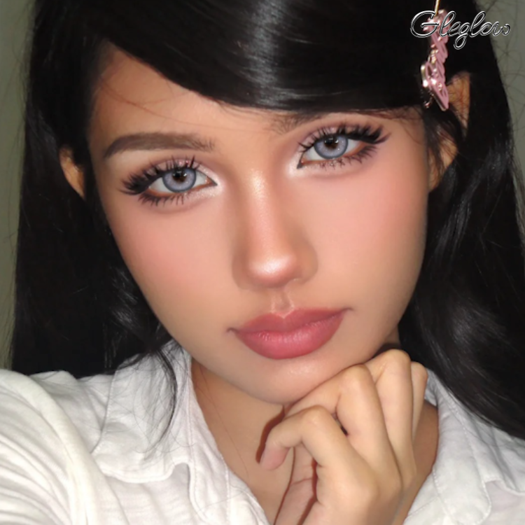 Driftwood Purple - 6-month，2 lenses Colored Contacts - Gleglow