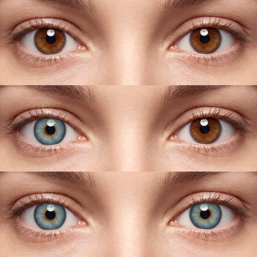 Audrey Blue - 1 Year, 2 lenses