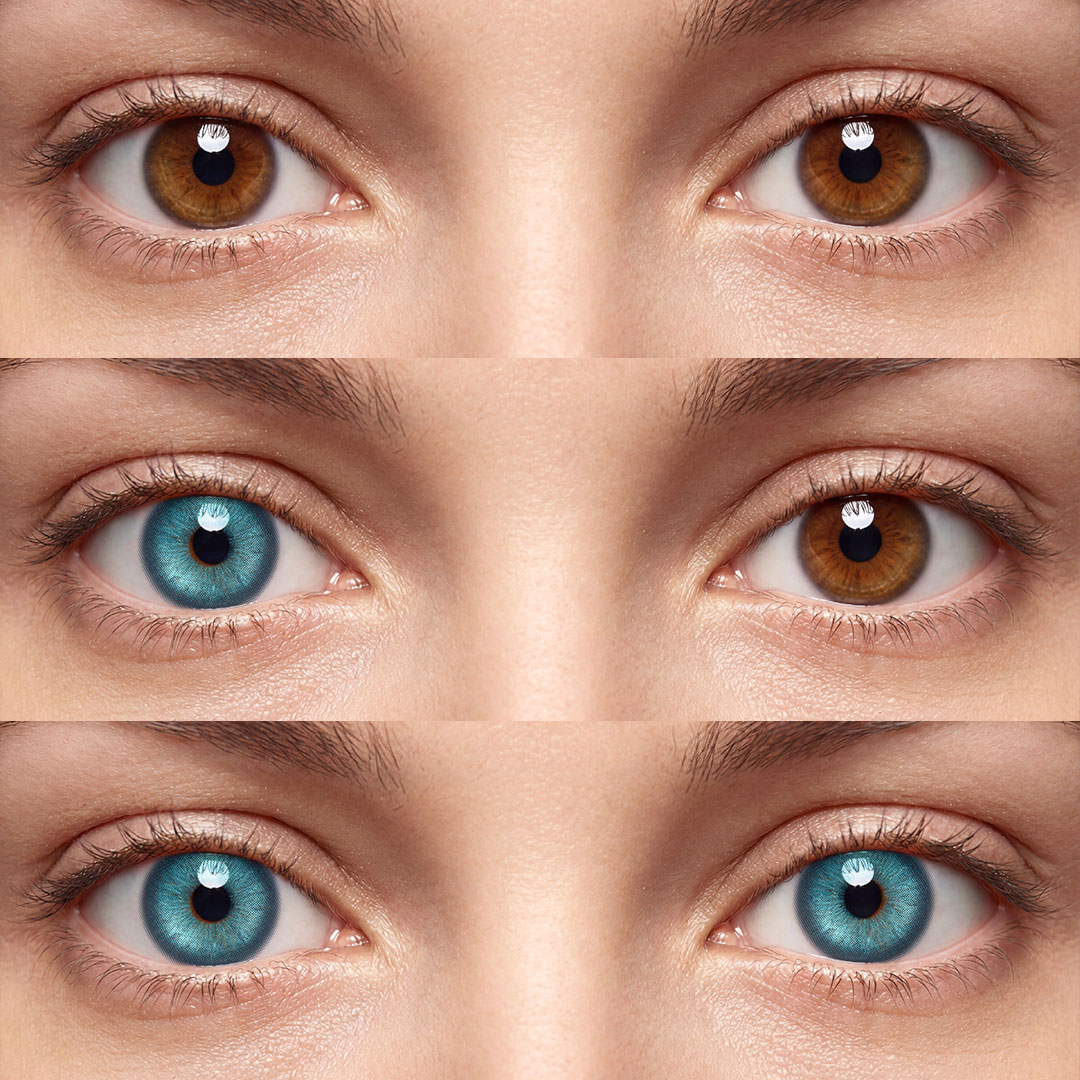 Iced Blue - 1 Year, 2 lenses