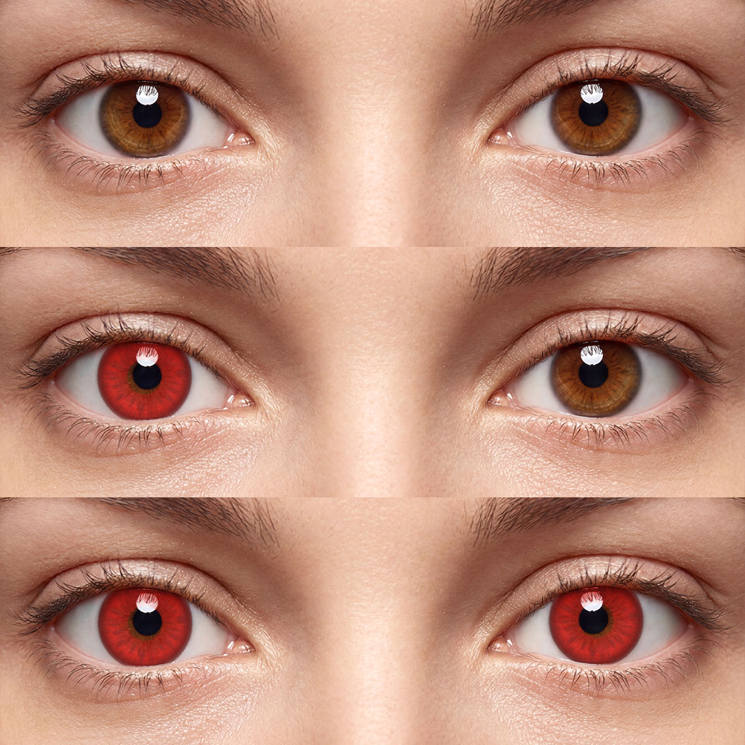 Fritillary Red - 1 Year, 2 lenses
