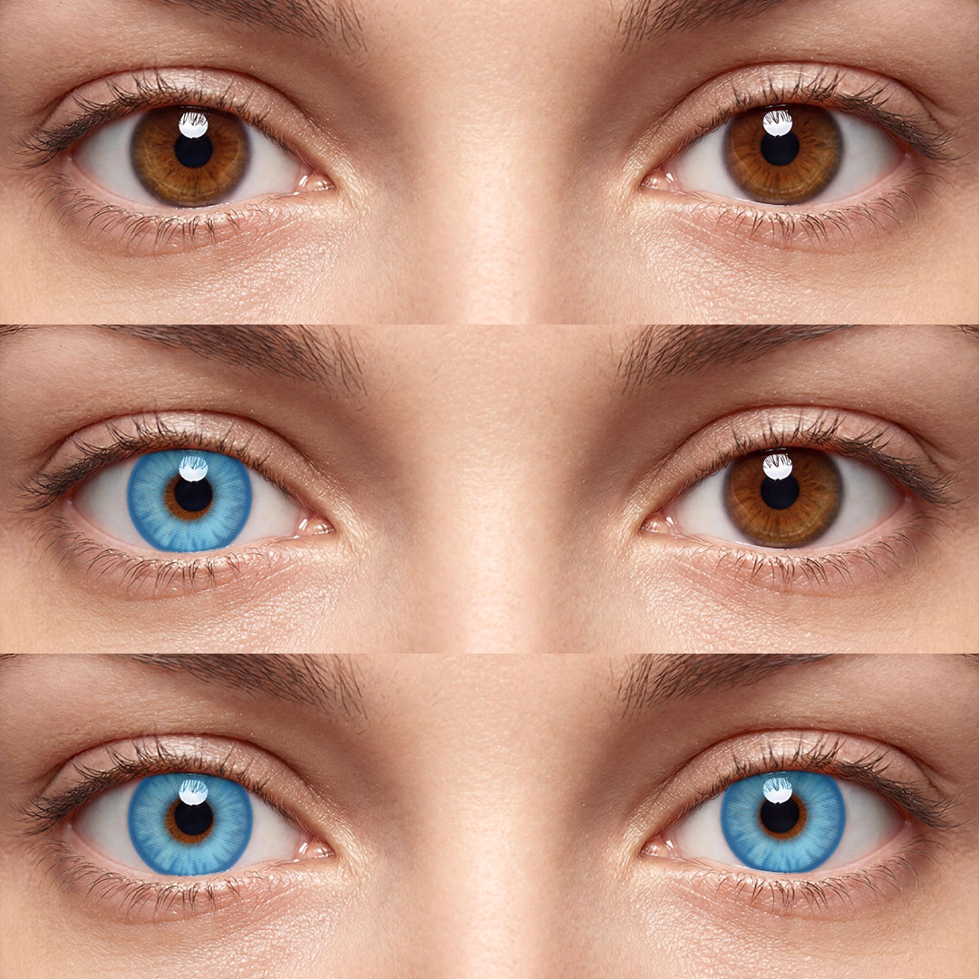 Florise Blue - monthly, 2 lenses