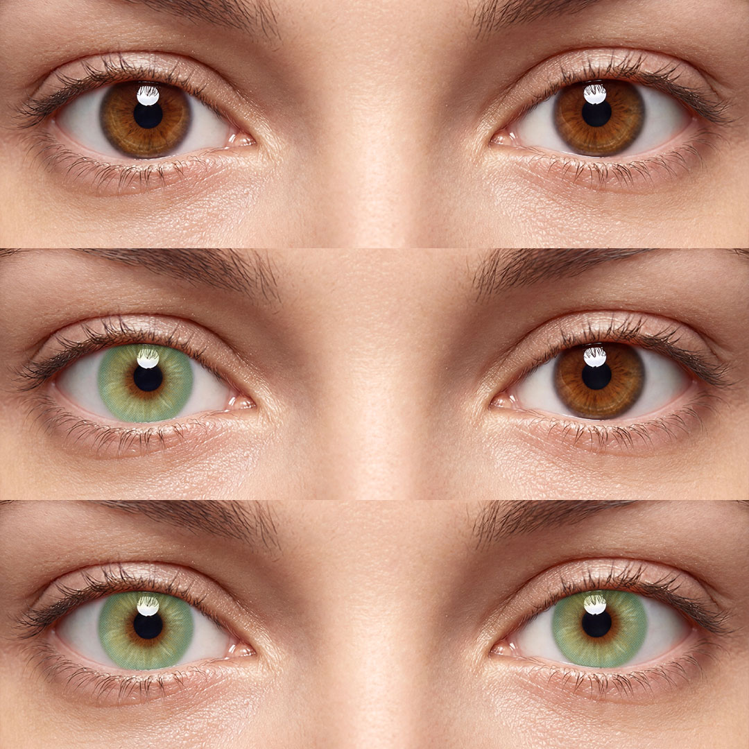 Hybrid Green - 1 Year, 2 lenses