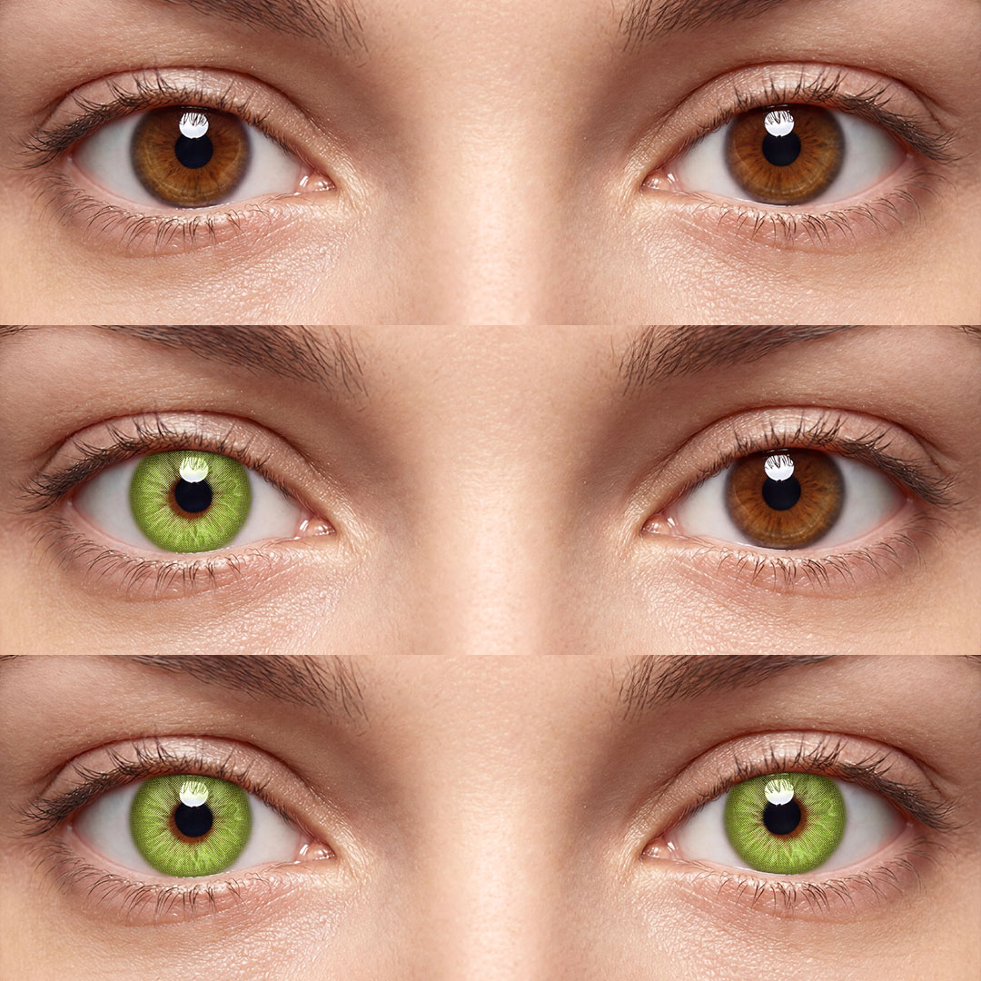 Adoring Green - 1 Year, 2 lenses