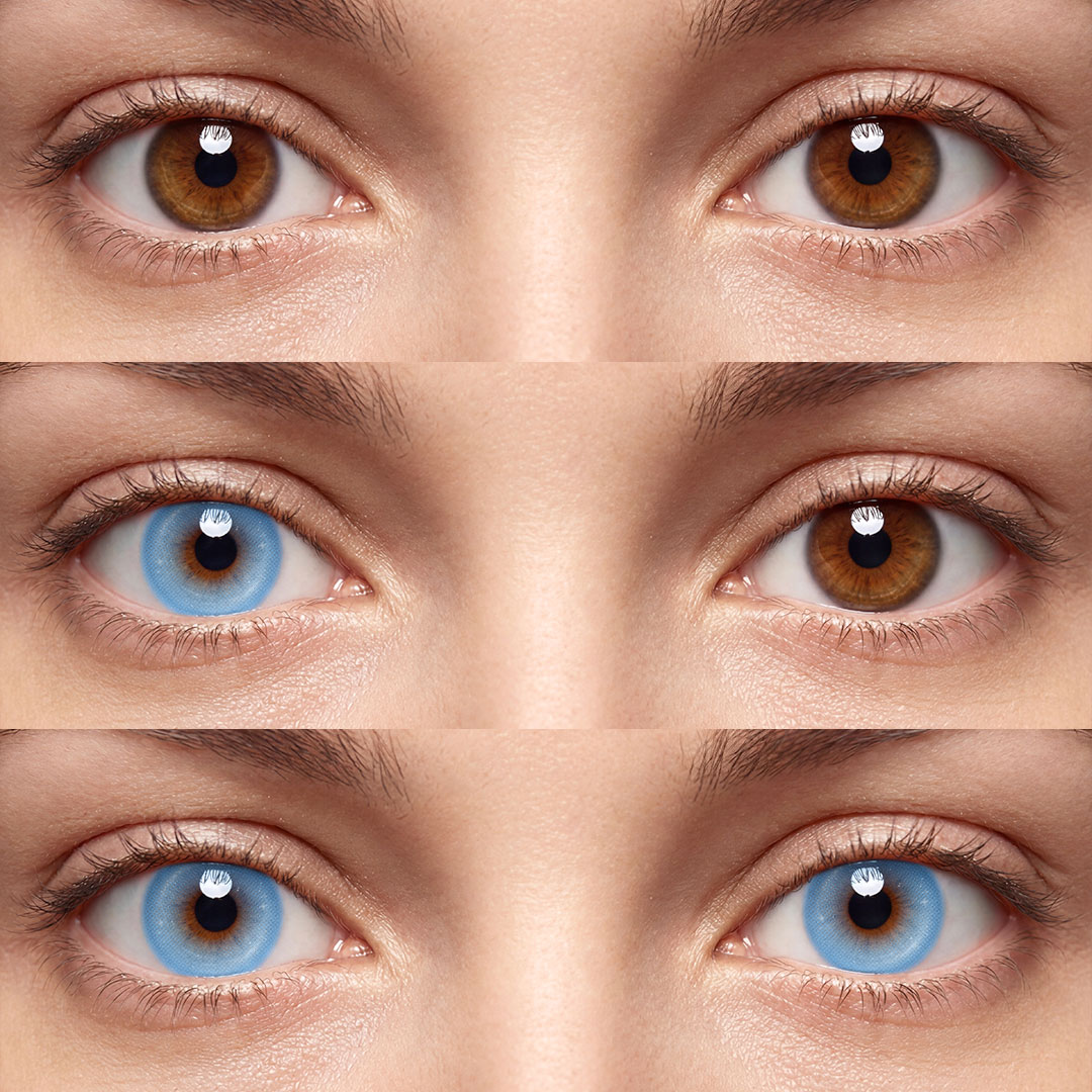 Moodis Blue - 1 Year, 2 lenses