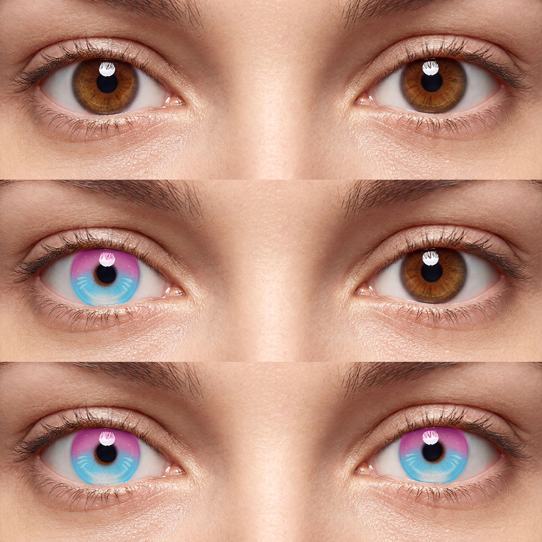 March 7th Blue -Pink - 1 Year, 2 lenses