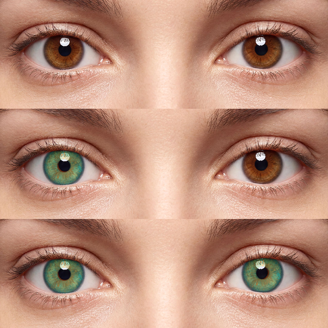 Emerald Diva Green - 1 Year, 2 lenses