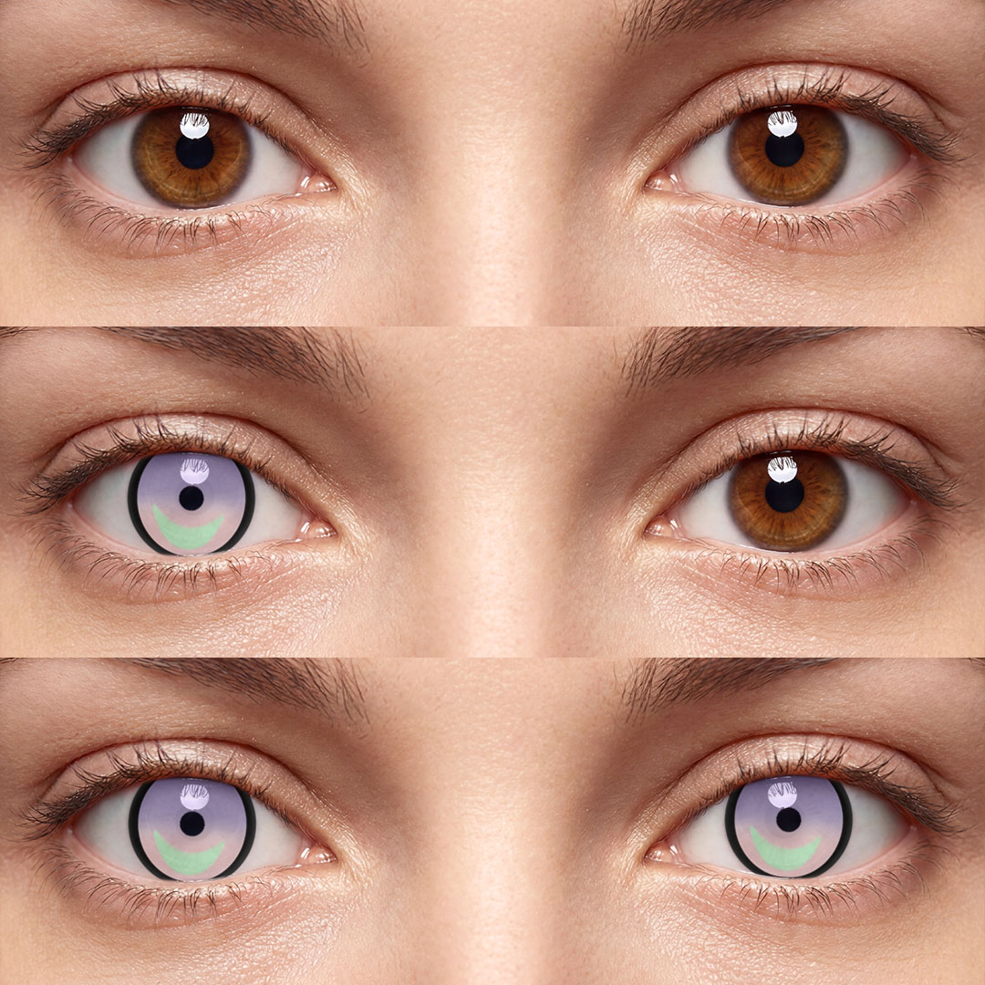 Deergnon Purple - 6-month，2 lenses