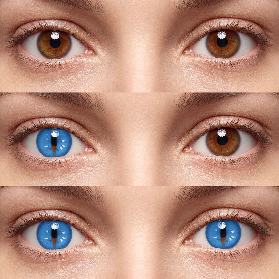 Eris Blue - 6-month，2 lenses