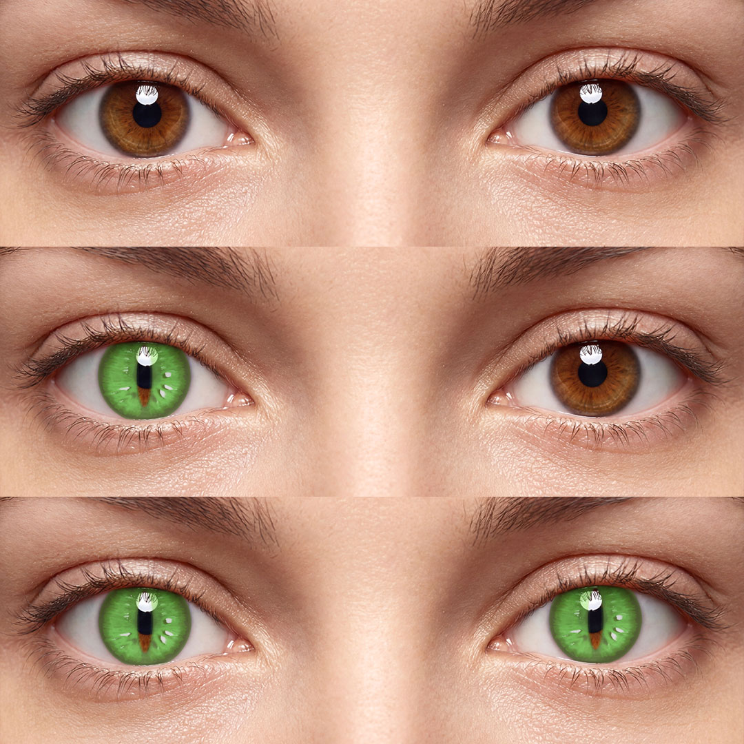 Eris Green - 6-month，2 lenses