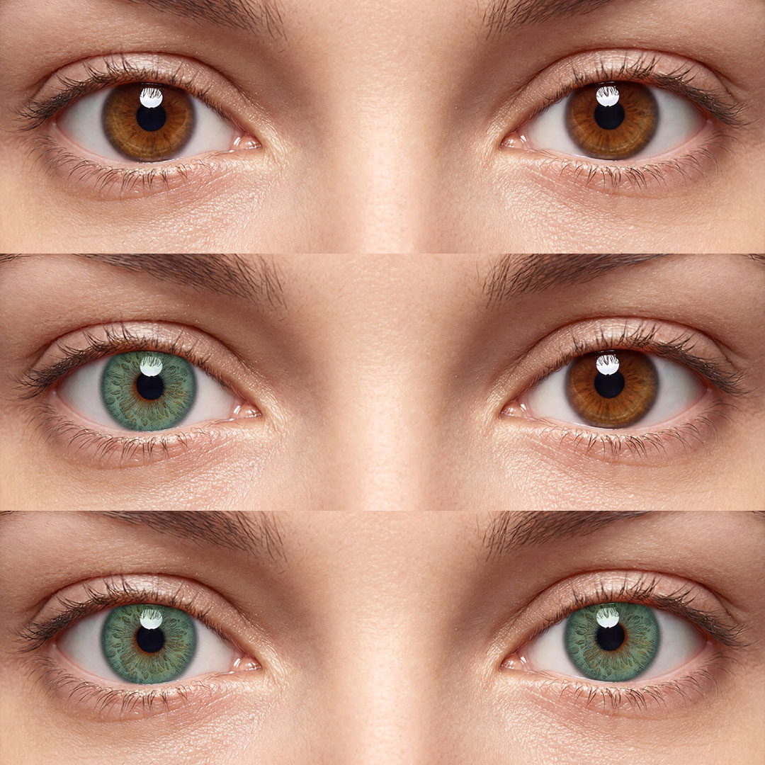 Opal Lunar Green - 1 Year, 2 lenses