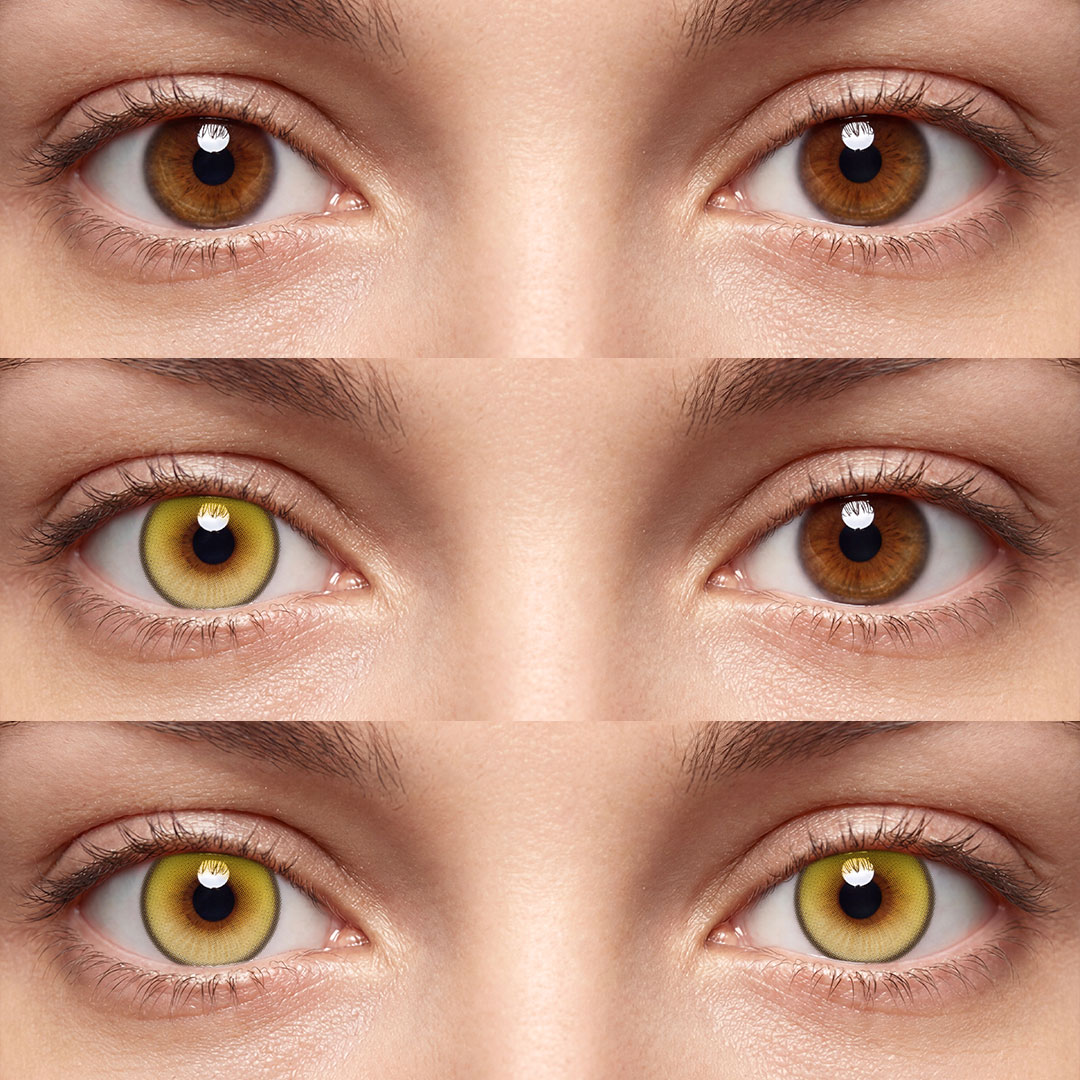 Calyx Yellow - monthly, 2 lenses