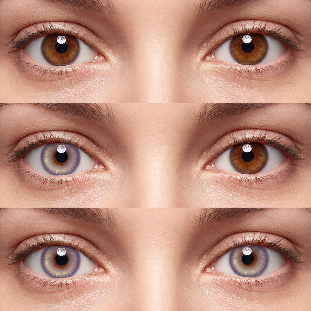 Gloss Purple - 1 Year, 2 lenses