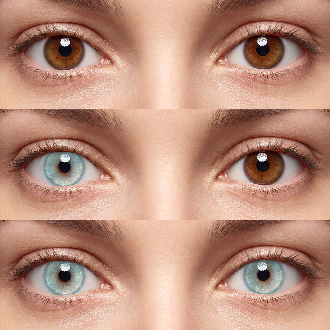 Golden Ray Blue - 1 Year, 2 lenses